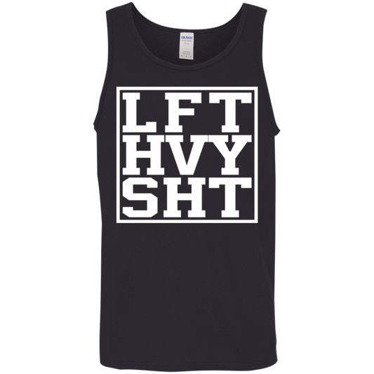 "LFT HVY SHT" Tank Top - The Perfect Workout Top for Fitness Buffs and Weight Lifters!