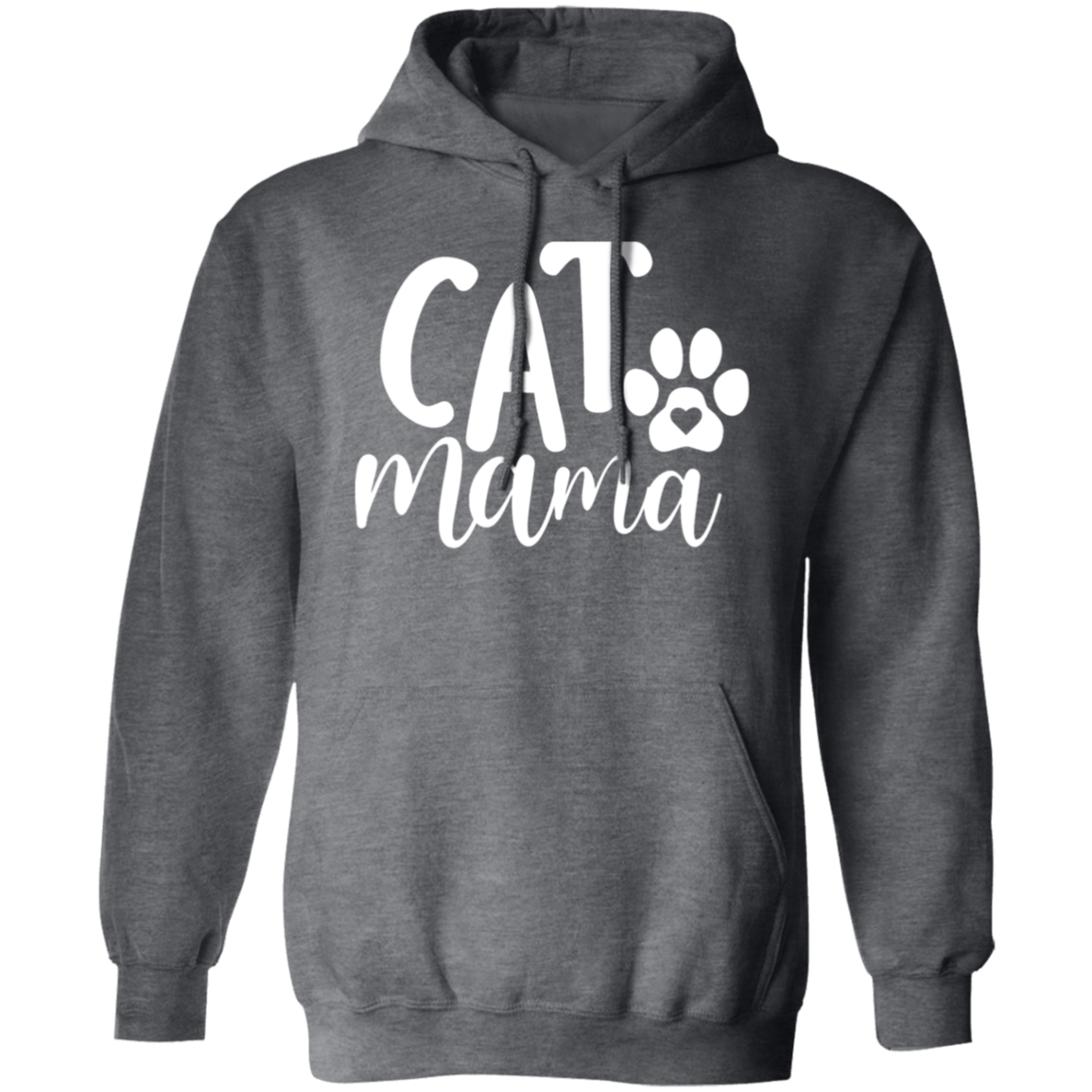 "Cat Mama" Hoodie – Cozy Up with a Heartfelt Paw Print!