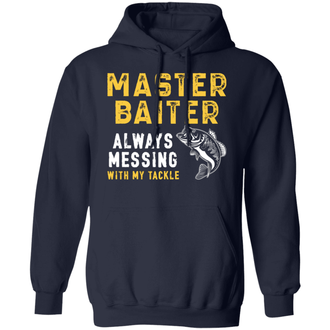 "Master Baiter" Fishing Hoodie – Cozy & Funny Angler Hoodie!