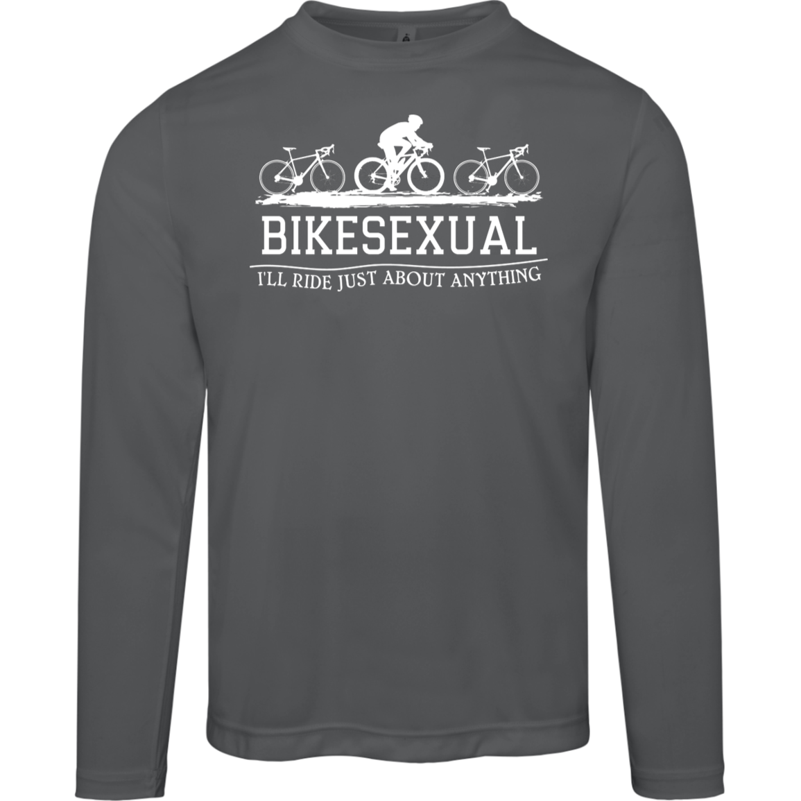 “Bikesexual” Funny Long Sleeved Tee – Stay Cool and Protected While You Ride!