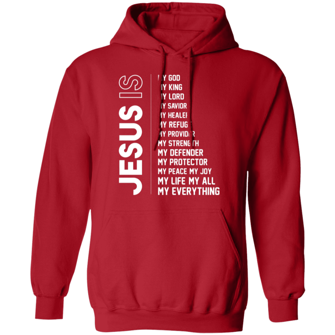 "Jesus Is My Everything" Inspirational Hoodie - Christian Faith Apparel