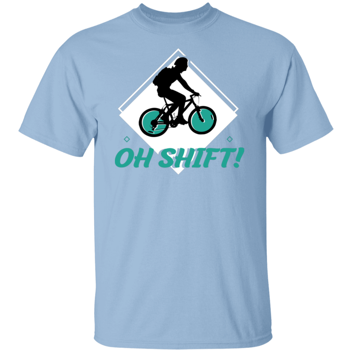 “Oh Shift!” Cycling T-Shirt – Funny & Stylish Gift for Bike Enthusiasts