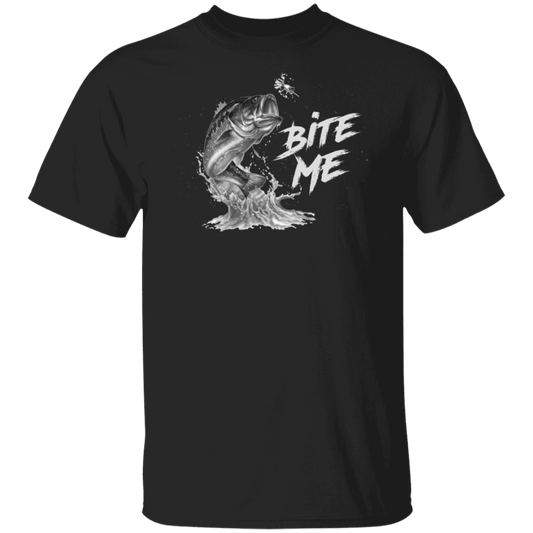 "Bite Me" Fishing T-Shirt – Perfect for Anglers with a Sense of Humor!