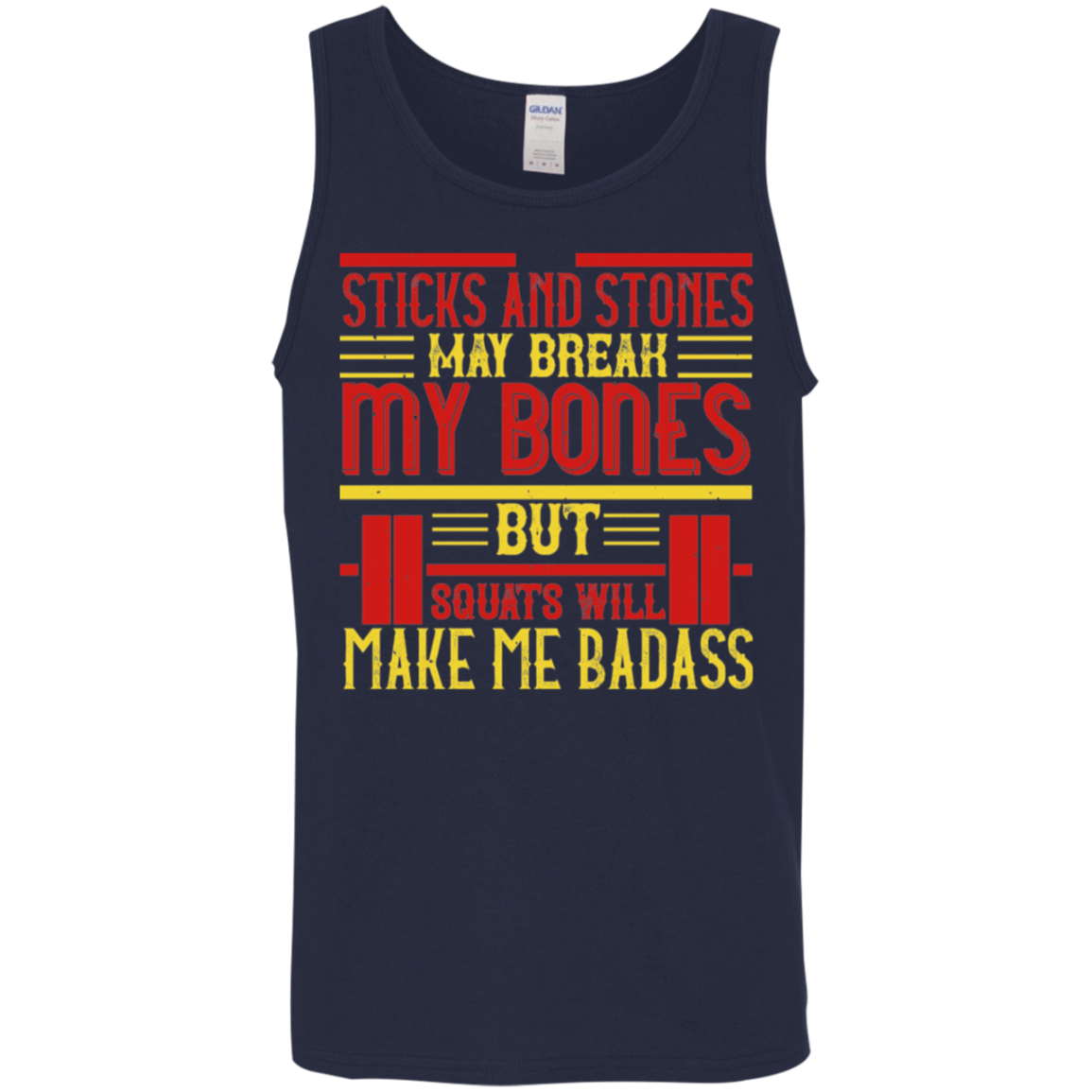 "Badass Squat" Tank Top – Empower Your Workout with Strength & Style!