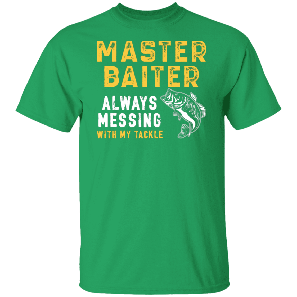 "Master Baiter" Fishing T-Shirt – Funny Angler Tee!